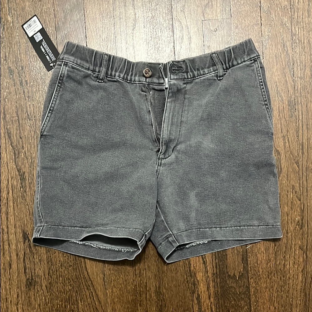 Bear Bottom Dark Wash Denim Shorts